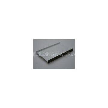 U Shape UPVC Sliding Window Joint Profiles 80mm Plastic Door Frame