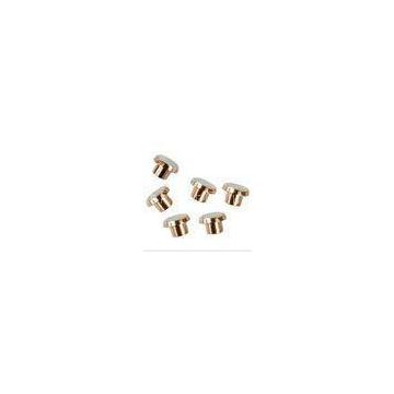 AgSnO2 Silver Alloy Electrical Contact Rivets for Circuit Breaker , 5mm Head diameter