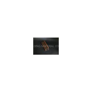 Brown PVC Profiles Laminated Frame Film 4 Chambers For Doors Frames