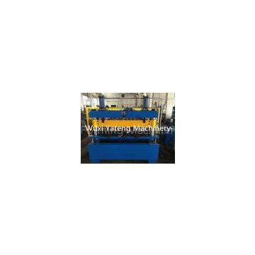 Fully Automatic Roof Profiling Machine , Metal Deck Roll Forming Machine 90mm Roller Diameter