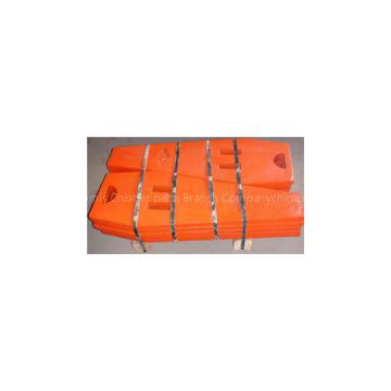 High manganese steel liner plates of jaw stone crusher