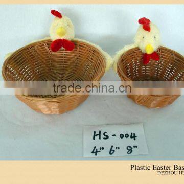 China supplier Newest handmade Mini Plastic Basket