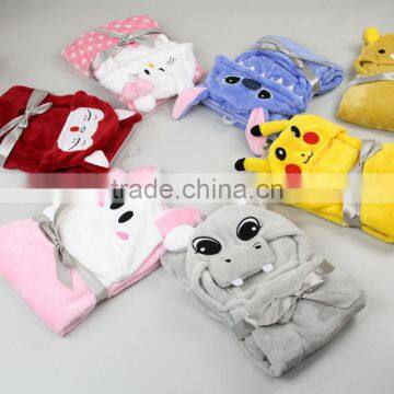 Fleece Cartoon special bathrobe for children