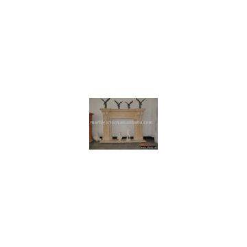 marble fireplace