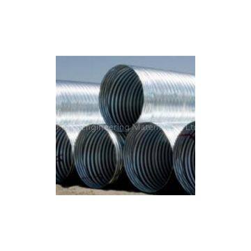 corrugated steel culvert tube, galvanized culvert pipe