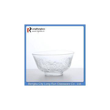 Longrun 2014 fashion clear glass punch bowl