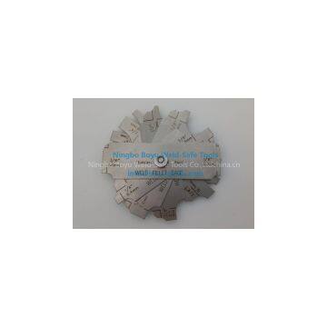 7 Piece Fillet Weld Set Gauge