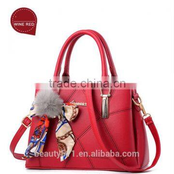 2017 New Modern Woman Designer PU Leather Shouder Bags Market Handbag HB36 photo-3