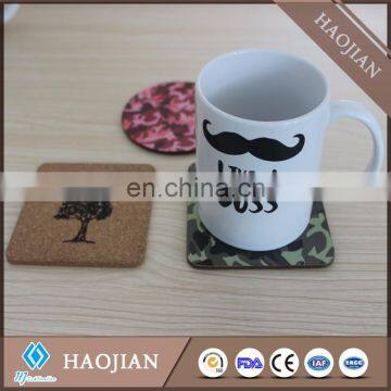 MDF coasters sublimation blank table mats wood tea coasters with custom logo