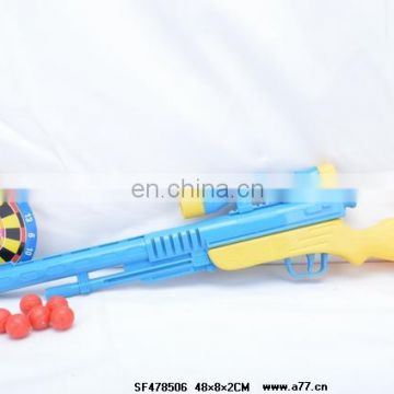 2014 Hot Selling B/O Soft Gun Toys, Plastic Electronics Toys Soft Bullet Gun