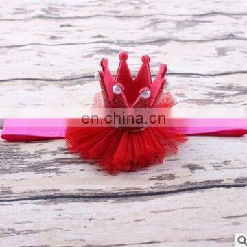 2017 Newborn Infant Baby Pearl Crown Headband DIY Jewelry Baby Photography Props Children Girl Hair Accessories photo-6