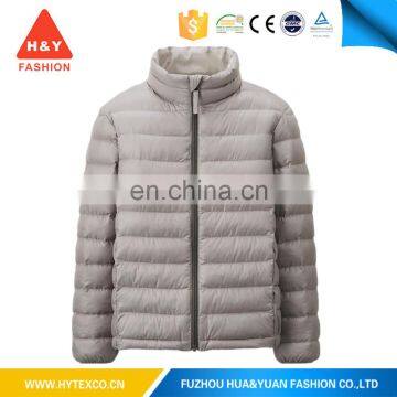 promotional low price customized color customized label eco-friendly windproof fashion wholesale light padded jackets