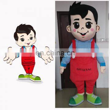 GuGu GaGa Baby Mascot Costume Hot Sale Custom Boy Costume for Kids Party photo-2