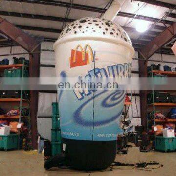 2012 hot sale ice cream Advertising Inflatable cartoon for decorate or publicity