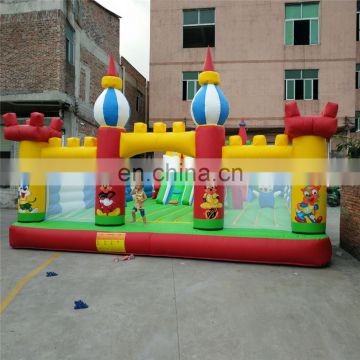 Latest finished colorful cartoon amusement park equipment, kids amusement playground for sale