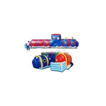 Inflatable kids tunnel