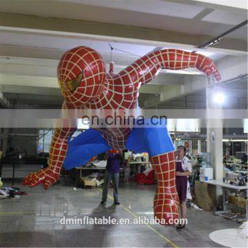 Attractive giant Inflatable spider man for nightclub