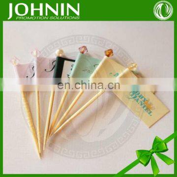 2015 wholesale hot selling decoration printing small paper flags