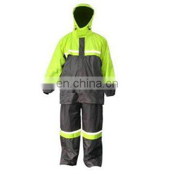 PU coated Nylon rainsuit