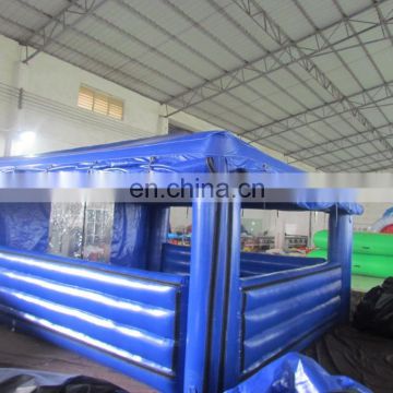 Corner inflatable cube tent inflatable corner tent with windows for sale