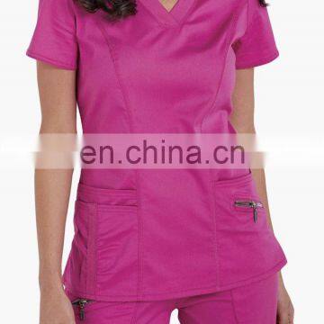 Fashionable medical disposable scrub/scrub suit/nurse hospital uniform designs