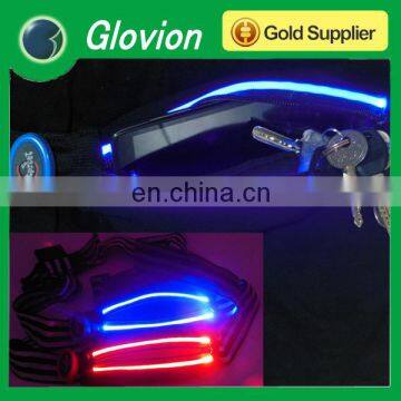 Best selling led bag led runing belt bag LED light weight sports bag