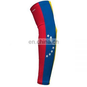 wholesale cycling wear arm sleeves -Baseball Compression sublimation print sleeve