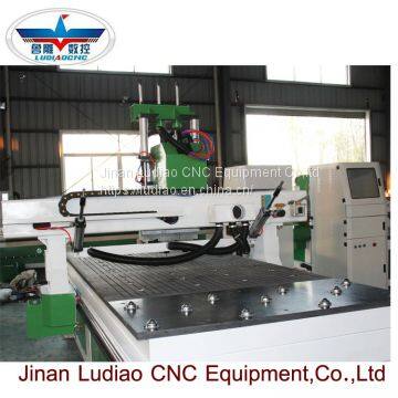 Multi Spindles Cabinet Door Carving CNC Router ,ATC CNC Router 1325 for Wardrobe With Syntec Control System photo-2