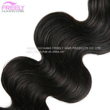 Brazilian Virgin Hair Body Wave Bundles Unprocessed Remy Virgin Hair Extensions16 18 20 Inch 3 Bundles Natural Color photo-4
