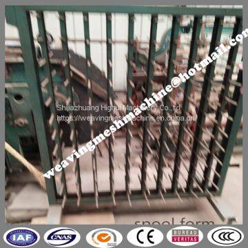 Stainless steel big wire coarse mesh window screen weaving machine