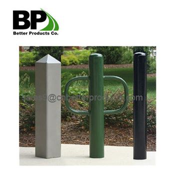 surface mounted steel road bollards