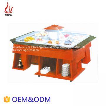 Refrigeration Equipment Refrigerated Square Lift Salad Bar photo-3