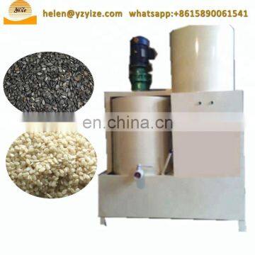 Black and White Sesame Seeds Peeling Hulling Machine Gingeli Sesame Seed Peeler Dehuller Machinery