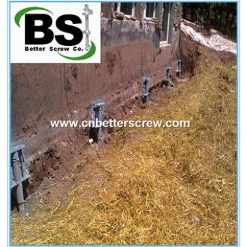 Foundation Repair Using Steel Push Piers System