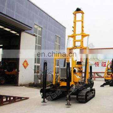 Hydraulic crawler water well drilling rig italy for mining and construction