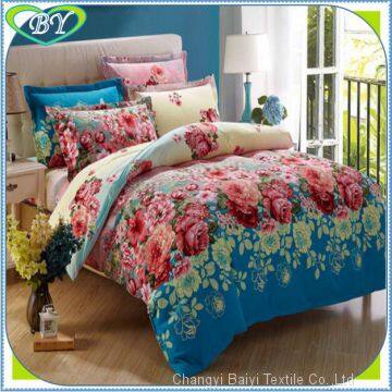 Fashion New Design Polyester Microfiber Disperse Printing Bed Sheet Fabric for Home Textile photo-4