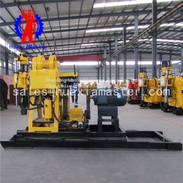 Top quality widely used portable 200 m drill depth hydraulic water well drilling rig deep hydraulic water well drill machine