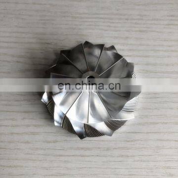 CT26 53.11/71.00mm 11+0 blades Turbocharger aluminum 2618/milling/billet compressor wheel