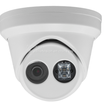 6 MP WDR Fixed Turret Network Camera with Build-in Mic