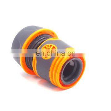 Plastic 6-point garden hose fast water-filled plastic connector