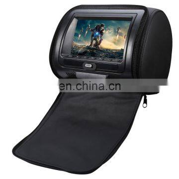 Hot sale 7 inches car headrest DVD Playerr with Touch Screen