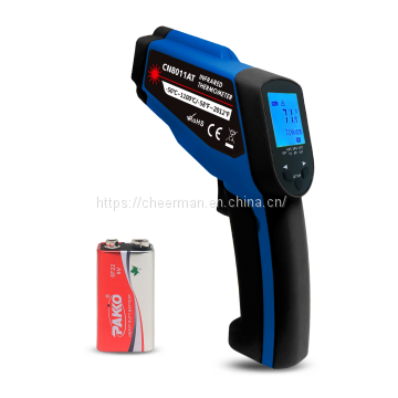 multifuncton dual laser digital industrial Infrared Thermometer CN8011AT high temperature thermometer gun