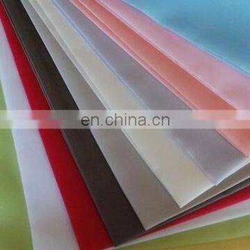 Hotsales shengze 190T polyester taffeta fabric lining 45gsm/68 gram