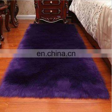 Brand New Long Hair Pile Acrylic Polyester Synthetic Sheepskin Carpets With High Quality photo-3