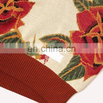 DiZNEW Wholesale Mens Jacquard Knitwear Pullover Cotton Cashmere Sweaters photo-2