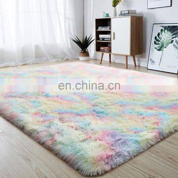 Super-Soft Microfiber Fluffy Shaggy Area Rugs Living Room Carpet Hotel Room Carpet photo-2