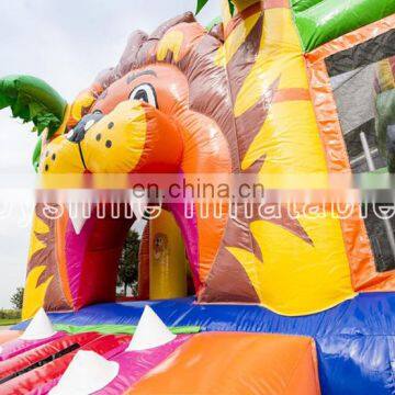 Big Mouth Lion Inflatable Bouncer Kids Bouncy Castles Jumpers Bounce House For Sale