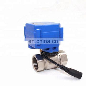 DC9-24V Timer Control DN20 Electric Drain Valve for Irrigation Equipment,drinking Water Equipment