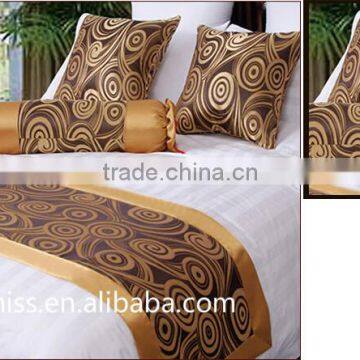 Customized Hotel Bed Runner Bed Throw Bed Scarf