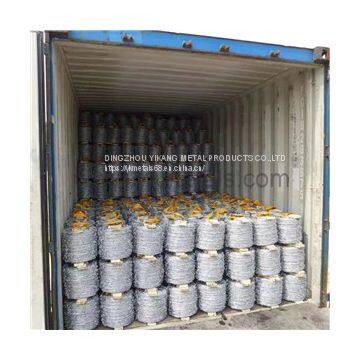 Hot Dipped Galvanized Barbed Wire Concertina Wire Manufacturer Barbed Wire Supplies photo-2